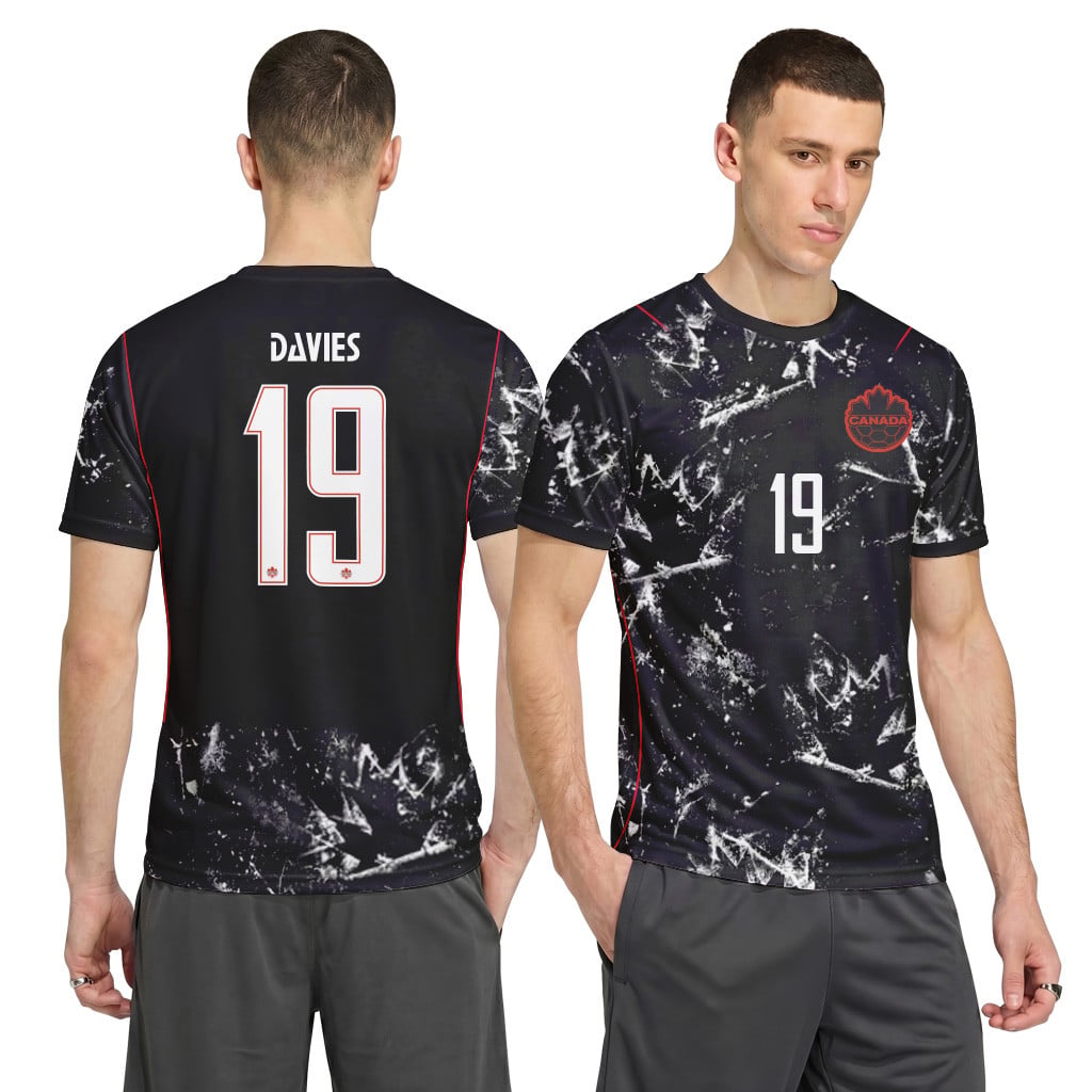Davies 19 2026 World Cup Canada Away AOP T-Shirt