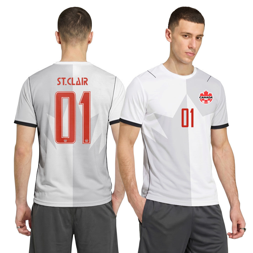 St. Clair 1 AOP T-Shirt 2026 World Cup Canada Home