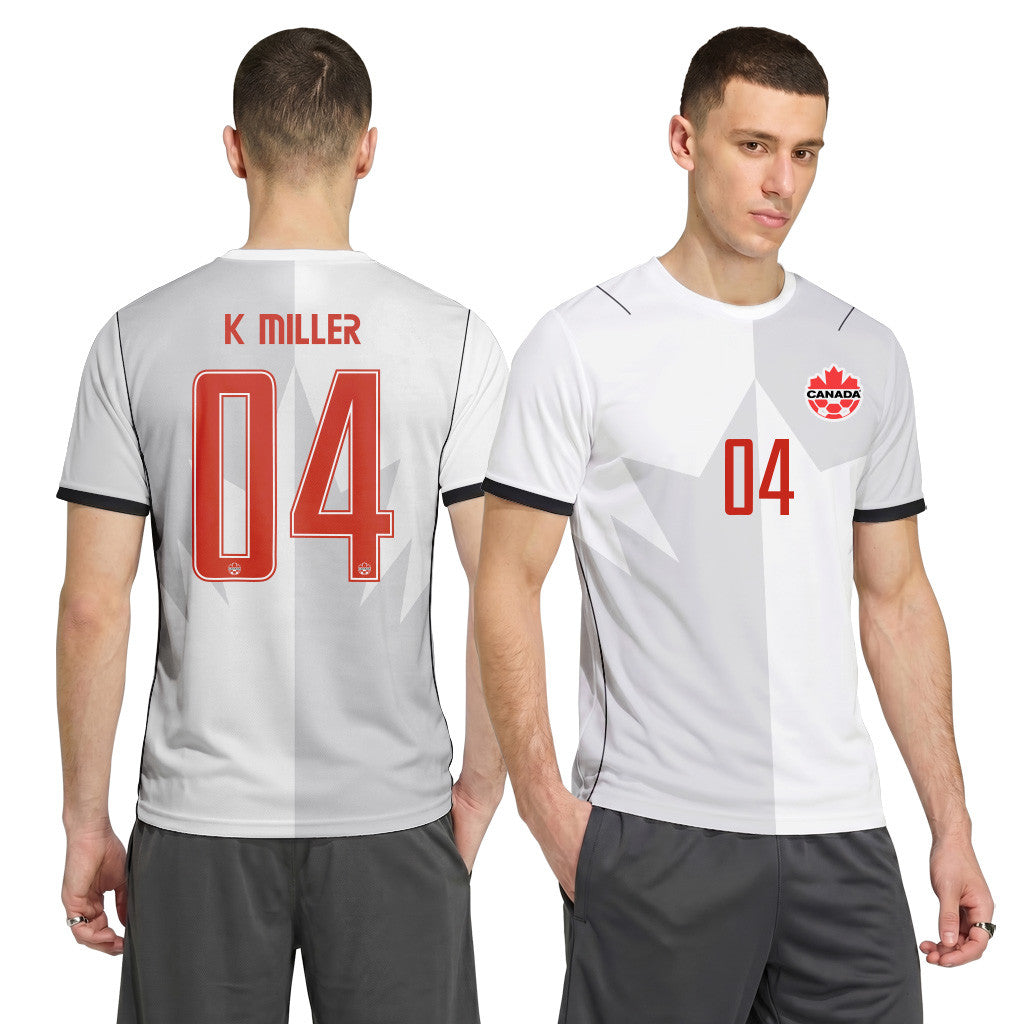 K. Miller 4 AOP T-Shirt 2026 World Cup Canada Third