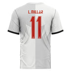 L. Millar 11 AOP T-Shirt 2026 World Cup Canada Third