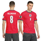 Bellingham 8 Away AOP T-Shirt 2026 World Cup England