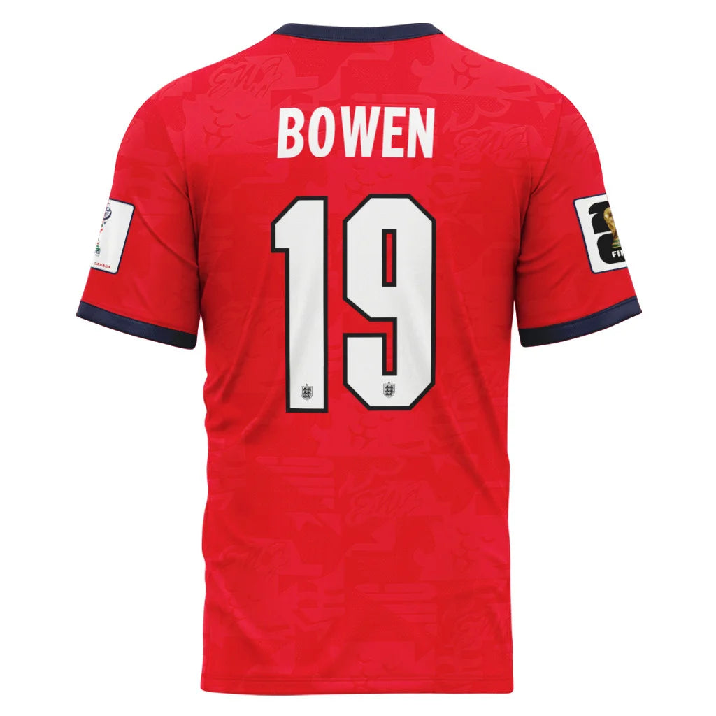 Bowen 19 Away AOP T-Shirt 2026 World Cup England