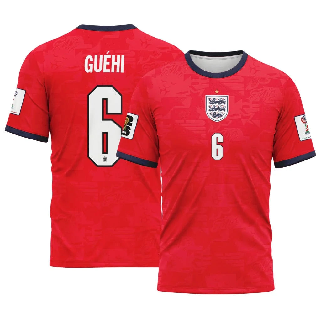 Gu?hi 6 Away AOP T-Shirt 2026 World Cup England