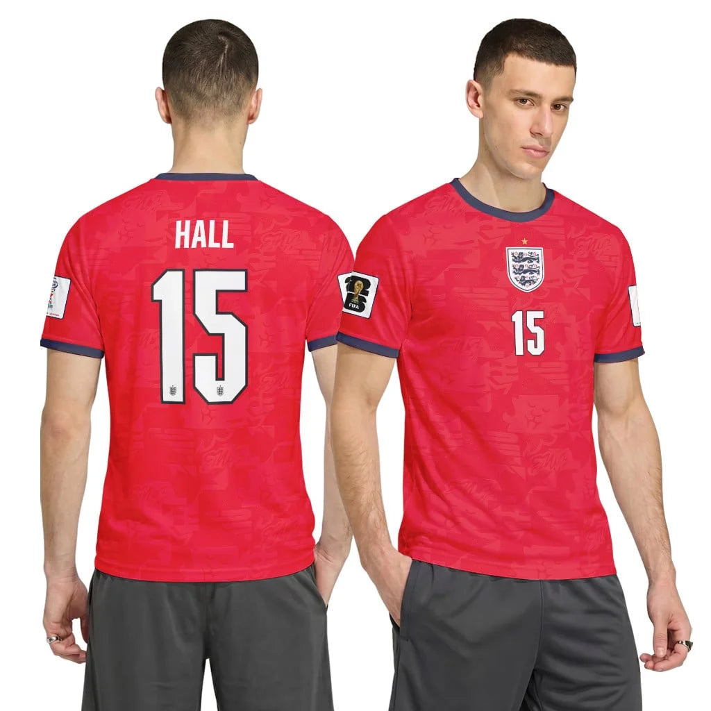 Hall 15 Away AOP T-Shirt 2026 World Cup England
