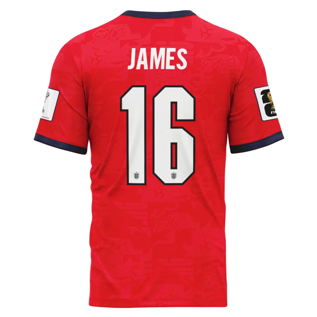 James 16 Away AOP T-Shirt 2026 World Cup England