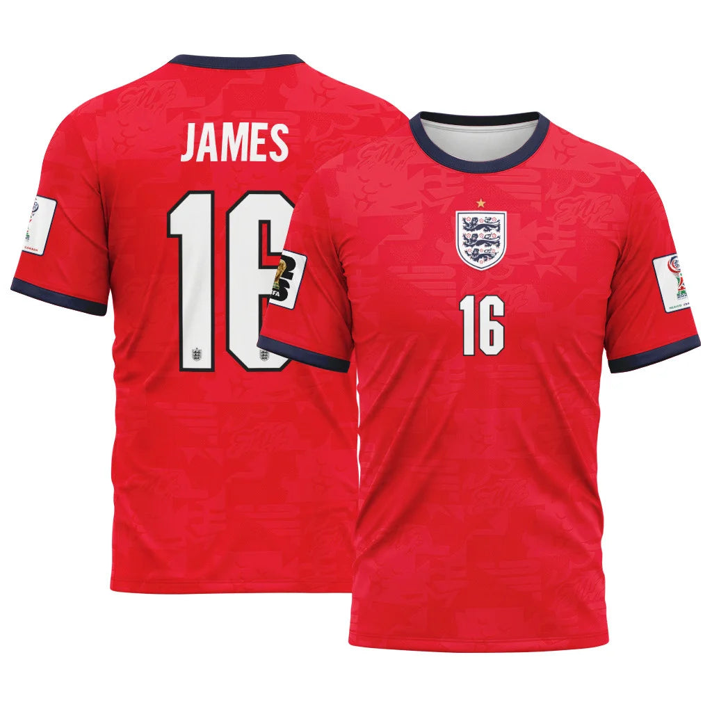 James 16 Away AOP T-Shirt 2026 World Cup England