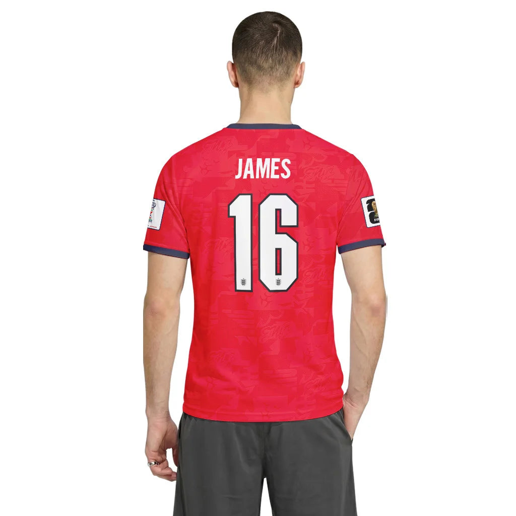 James 16 Away AOP T-Shirt 2026 World Cup England