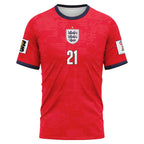 Maddison 21 Away AOP T-Shirt 2026 World Cup England