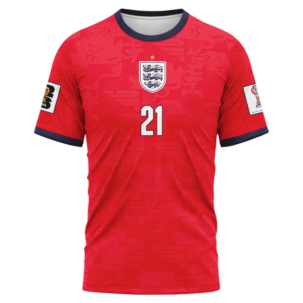 Maddison 21 Away AOP T-Shirt 2026 World Cup England