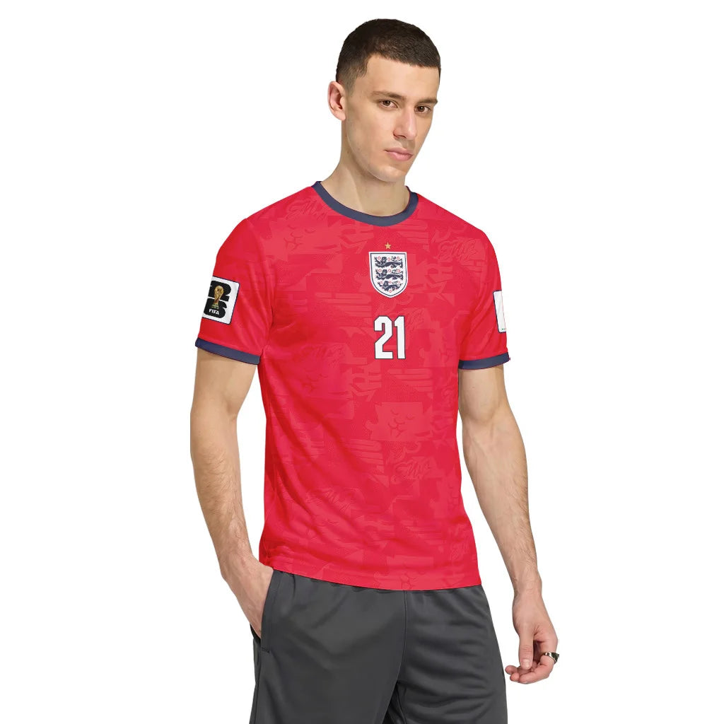 Maddison 21 Away AOP T-Shirt 2026 World Cup England