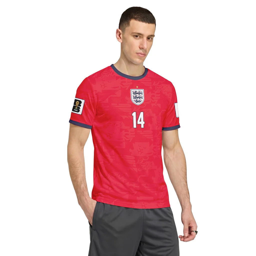 Mainoo 14 Away AOP T-Shirt 2026 World Cup England
