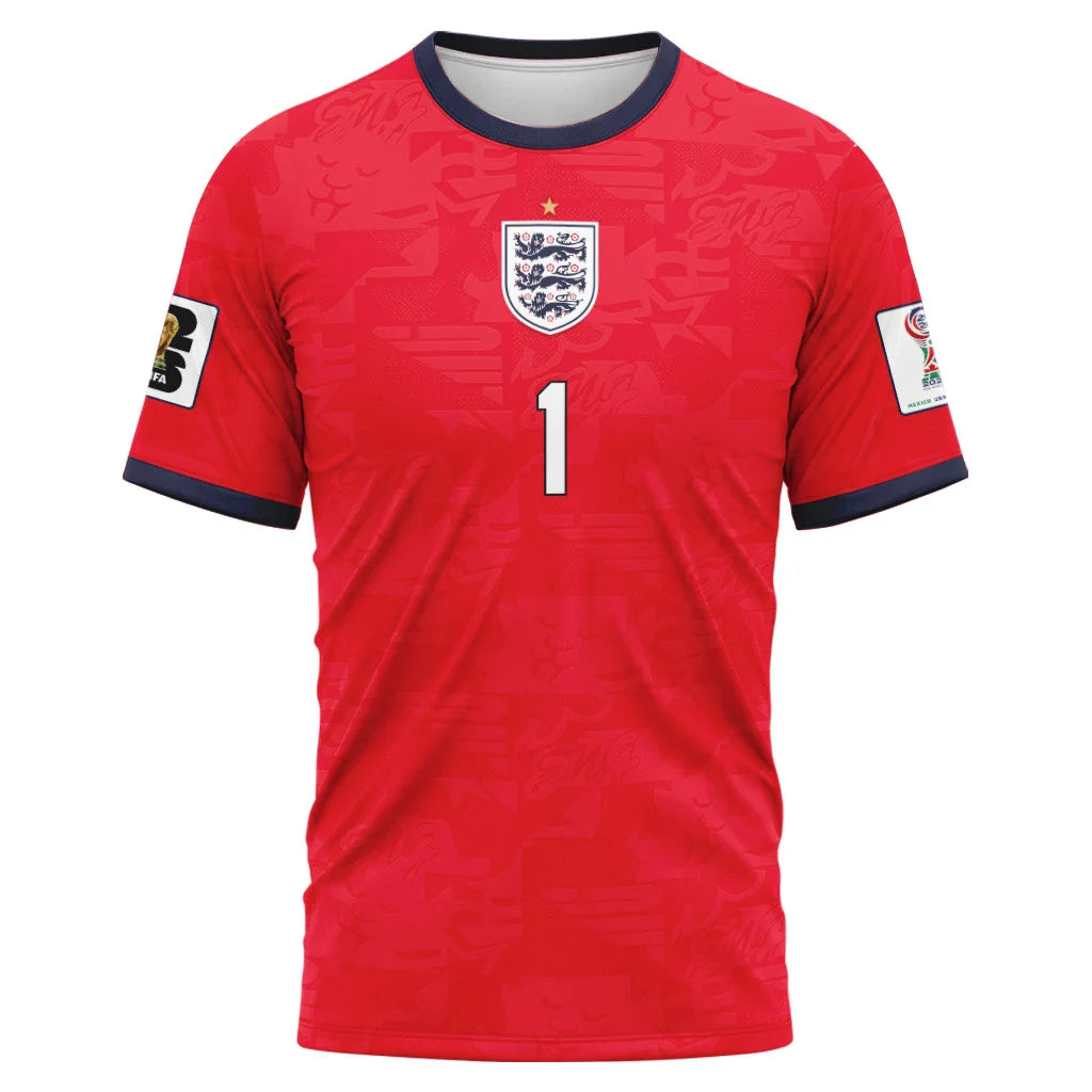Pickford 1 Away AOP T-Shirt 2026 World Cup England