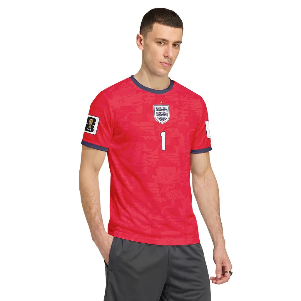Pickford 1 Away AOP T-Shirt 2026 World Cup England