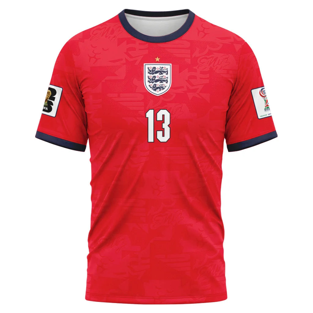 Pope 13 Away AOP T-Shirt 2026 World Cup England