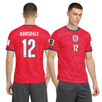 Ramsdale 12 Away AOP T-Shirt 2026 World Cup England