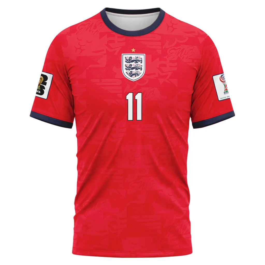 Rashford 11 Away AOP T-Shirt 2026 World Cup England