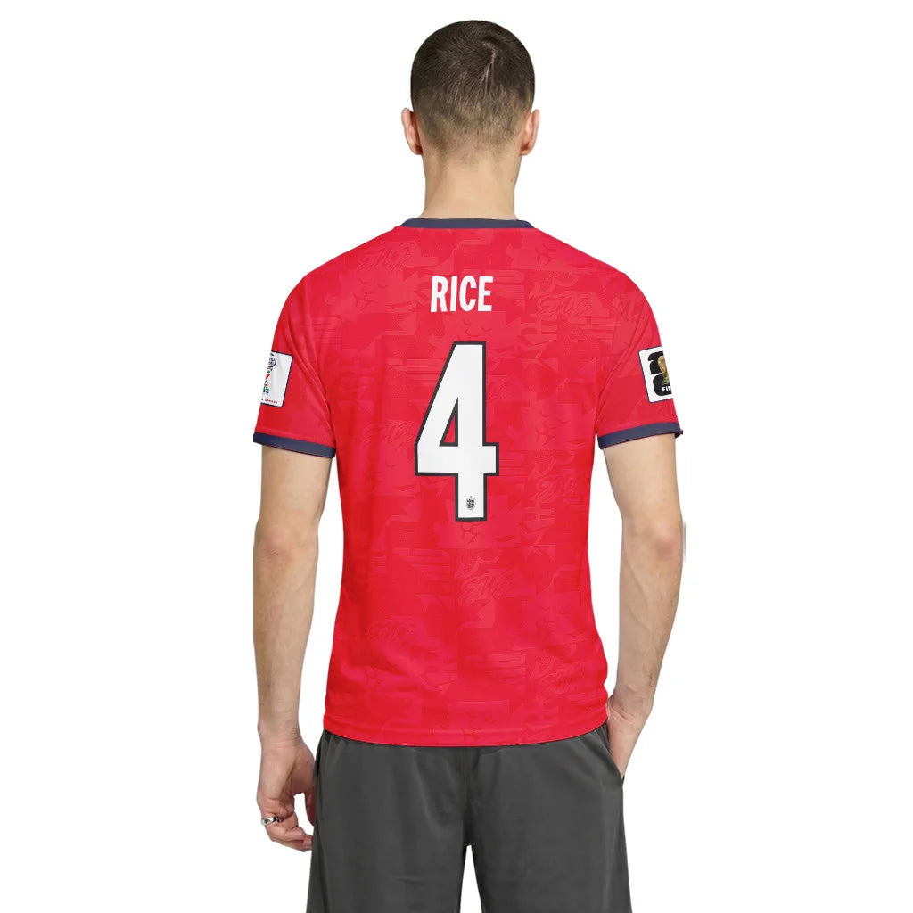 Rice 4 Away AOP T-Shirt 2026 World Cup England