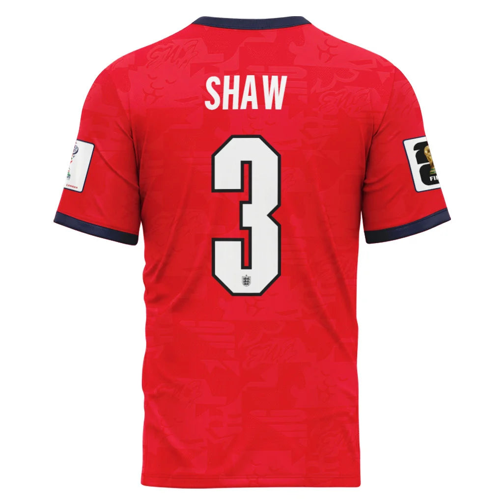 Shaw 3 Away AOP T-Shirt 2026 World Cup England