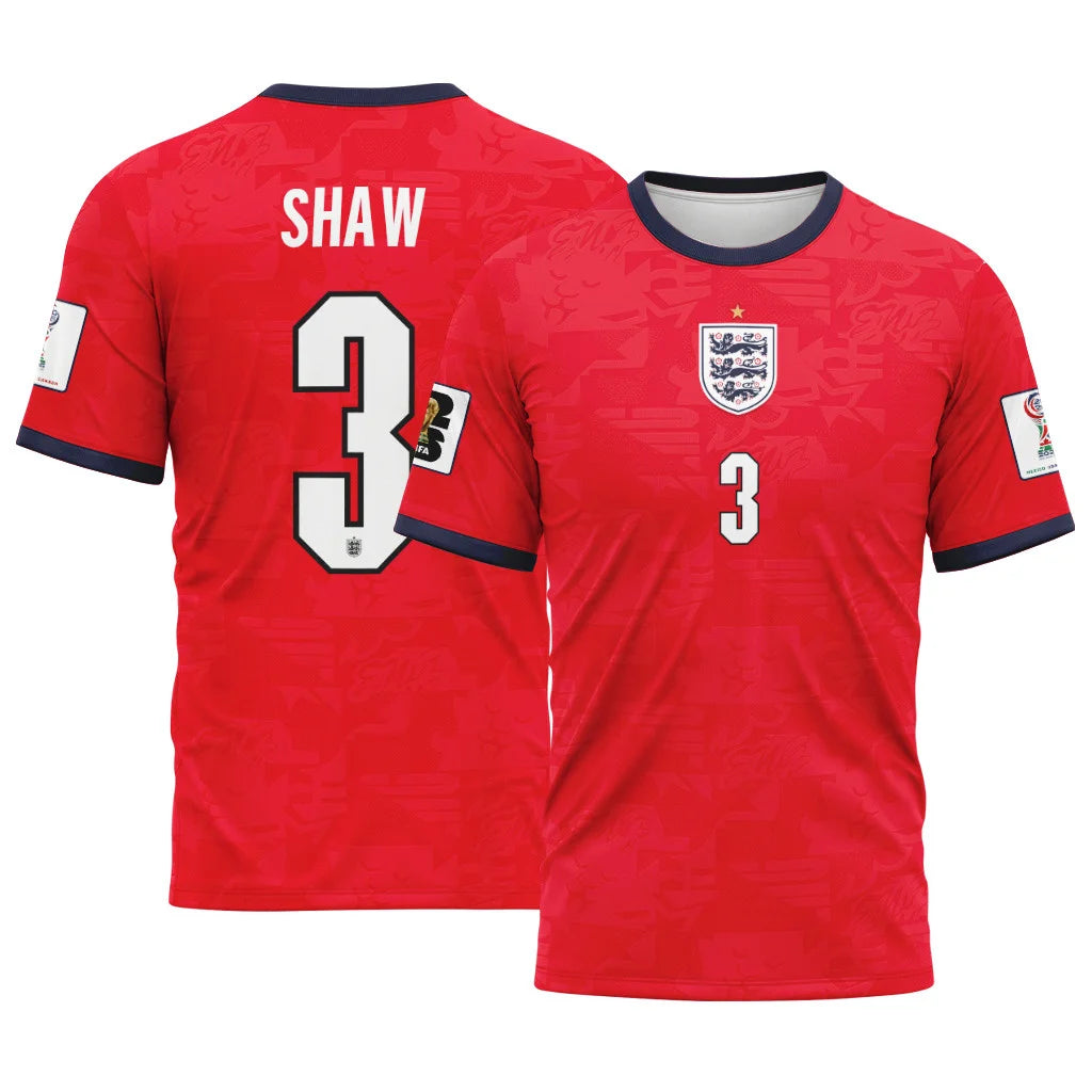 Shaw 3 Away AOP T-Shirt 2026 World Cup England