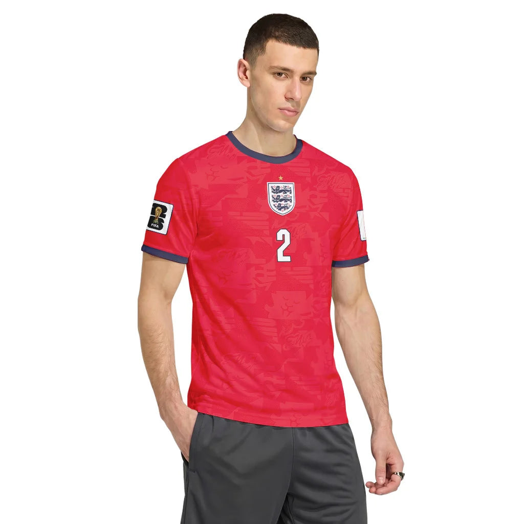Walker 2 Away AOP T-Shirt 2026 World Cup England