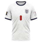 Bellingham 8 Home AOP T-Shirt 2026 World Cup England