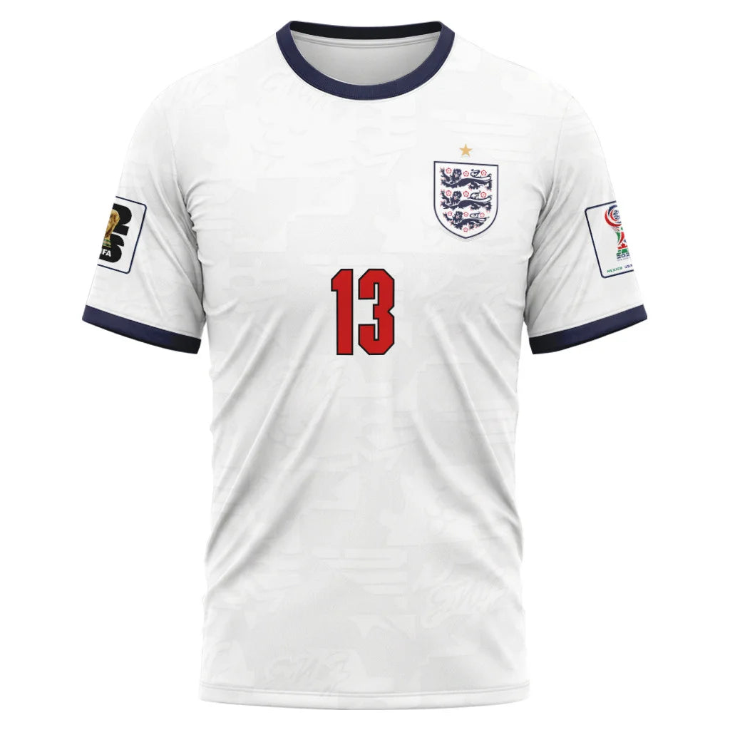 Pope 13 Home AOP T-Shirt 2026 World Cup England
