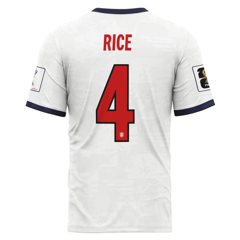 Rice 4 Home AOP T-Shirt 2026 World Cup England
