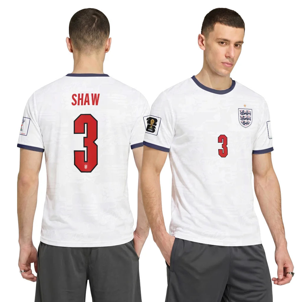 Shaw 3 Home AOP T-Shirt 2026 World Cup England