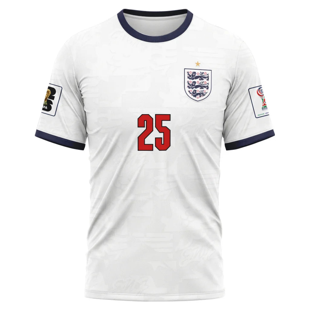 Solanke 25 Home AOP T-Shirt 2026 World Cup England