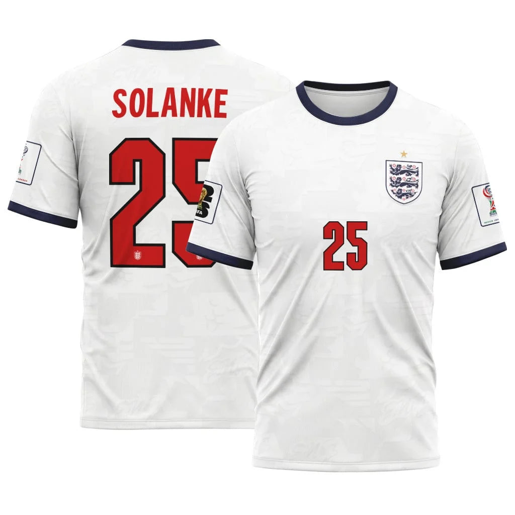 Solanke 25 Home AOP T-Shirt 2026 World Cup England