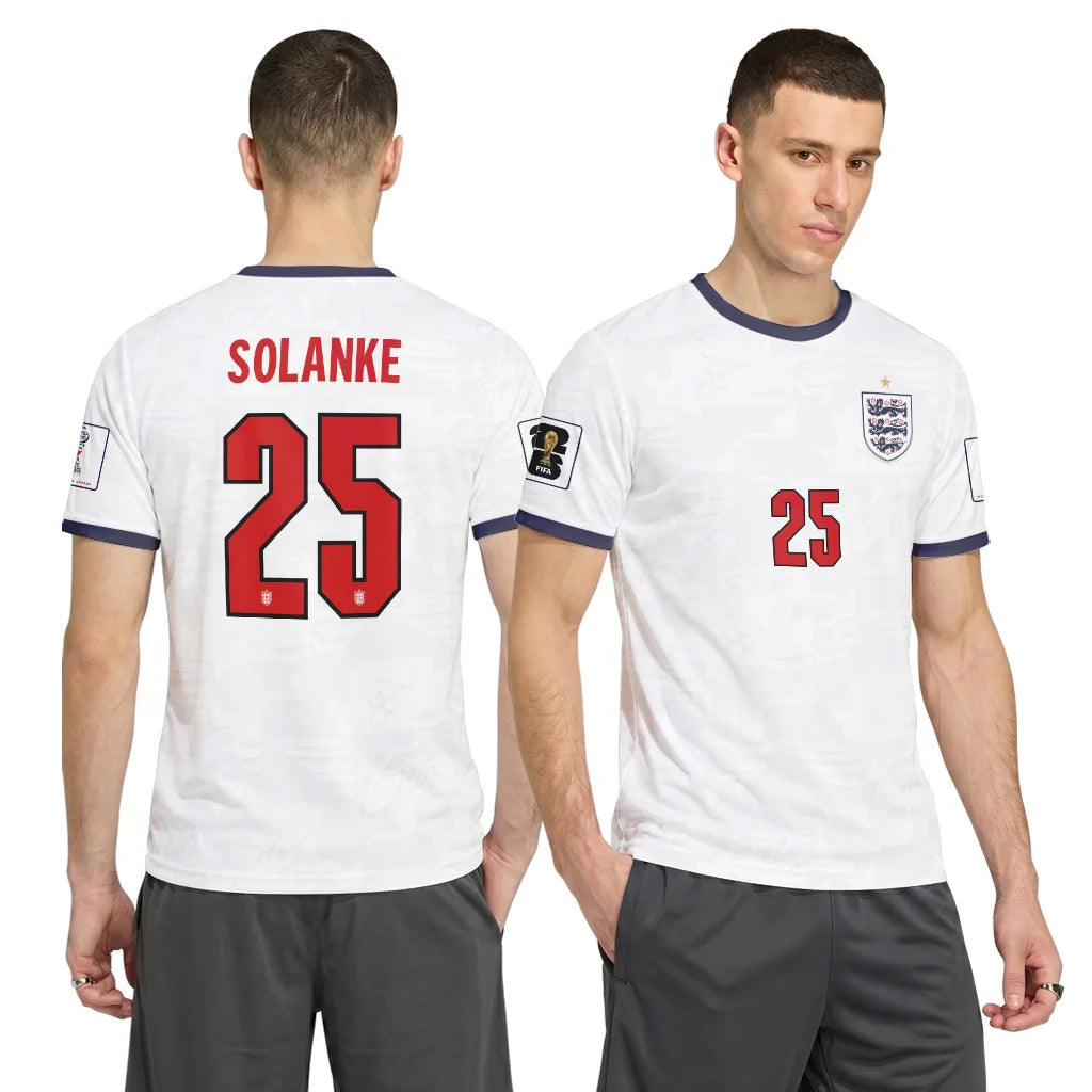 Solanke 25 Home AOP T-Shirt 2026 World Cup England