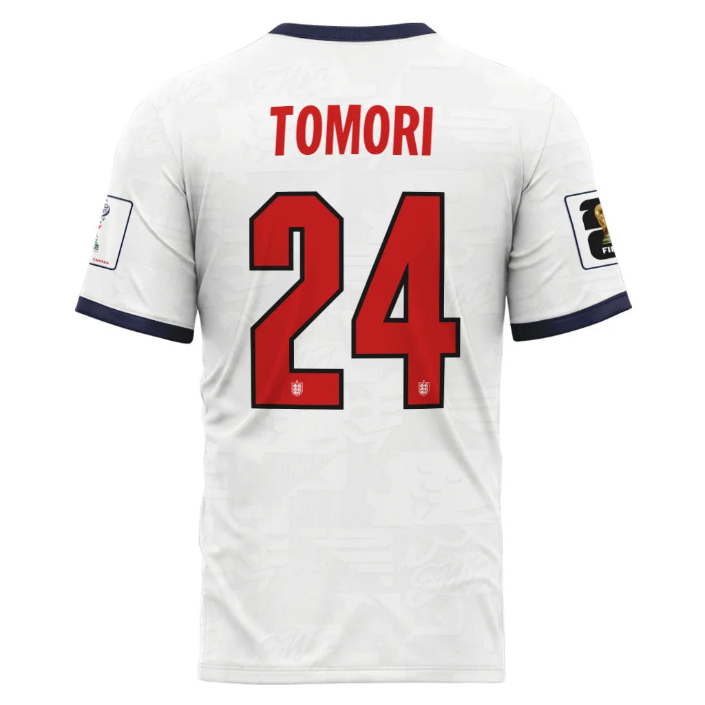 Tomori 24 Home AOP T-Shirt 2026 World Cup England
