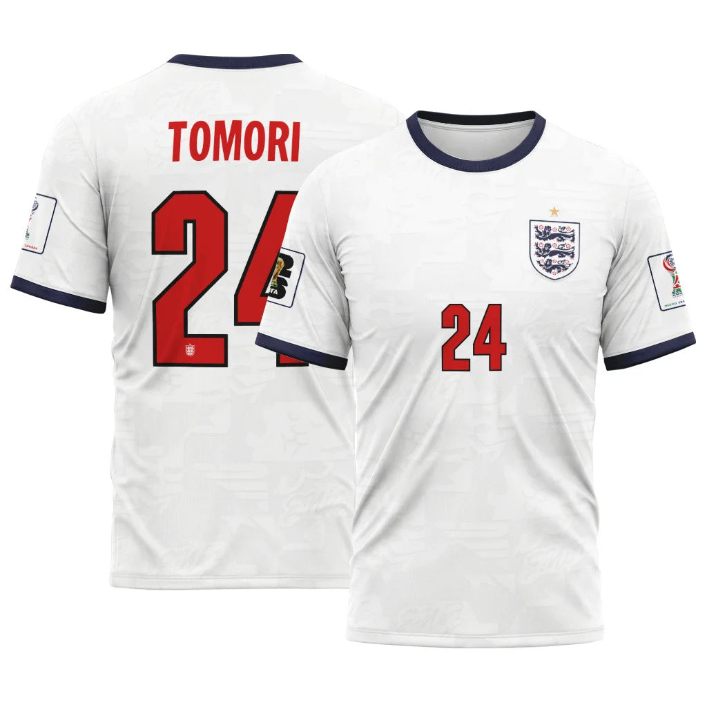 Tomori 24 Home AOP T-Shirt 2026 World Cup England