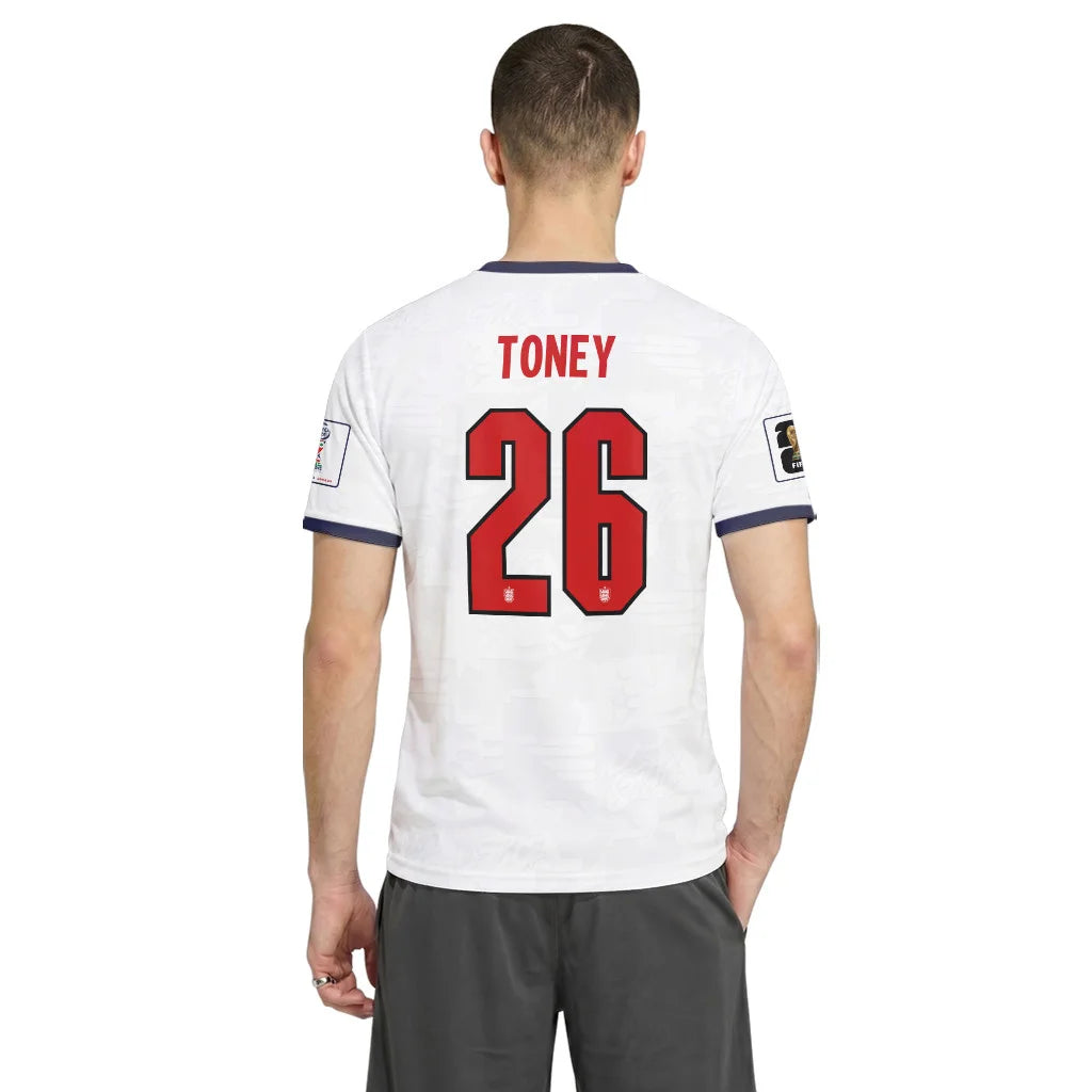 Toney 26 Home AOP T-Shirt 2026 World Cup England