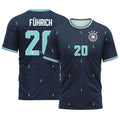 F?hrich 20 Away AOP T-Shirt 2026 World Cup Germany Away AOP T-Shirt