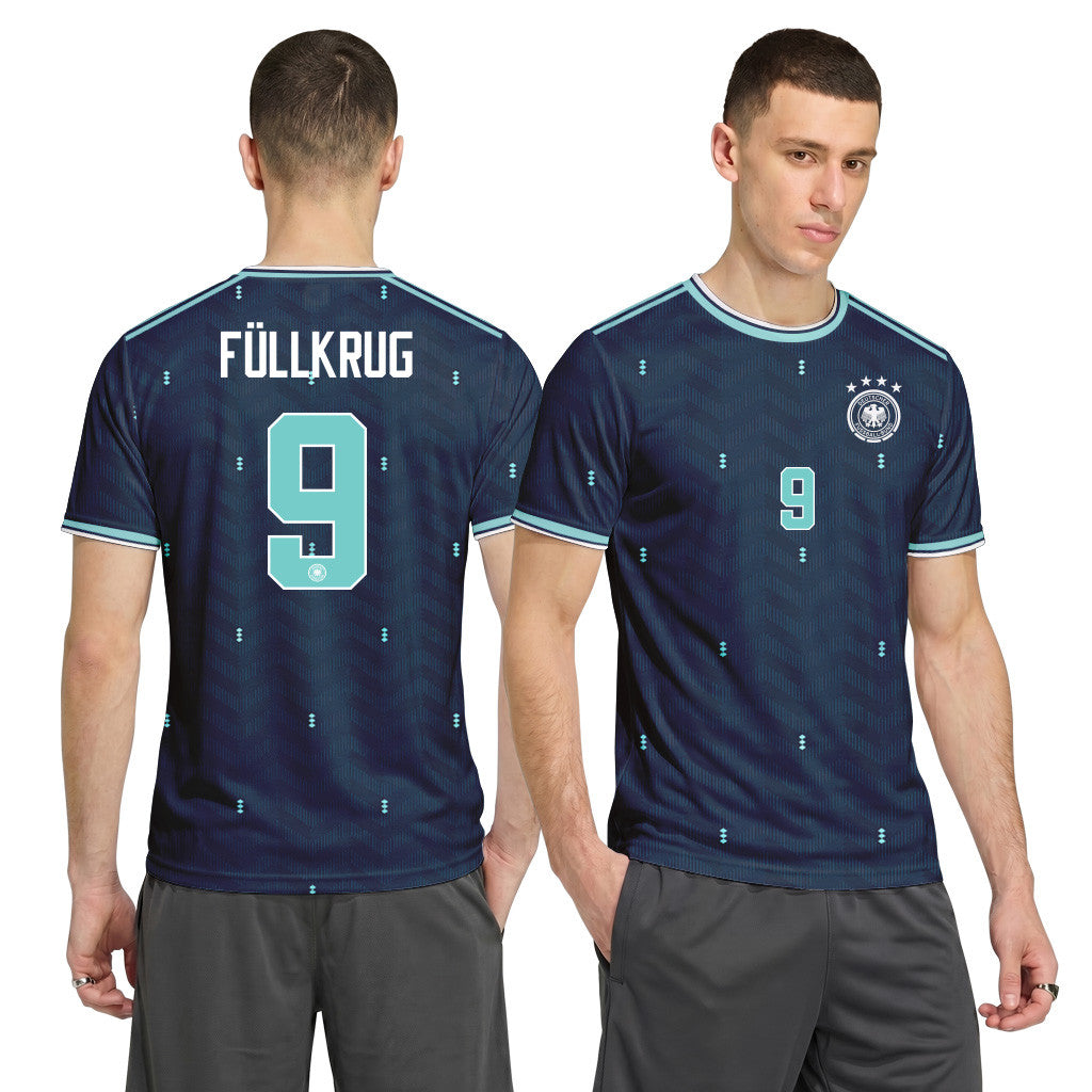 F?llkrug 9 Away AOP T-Shirt 2026 World Cup Germany Away AOP T-Shirt