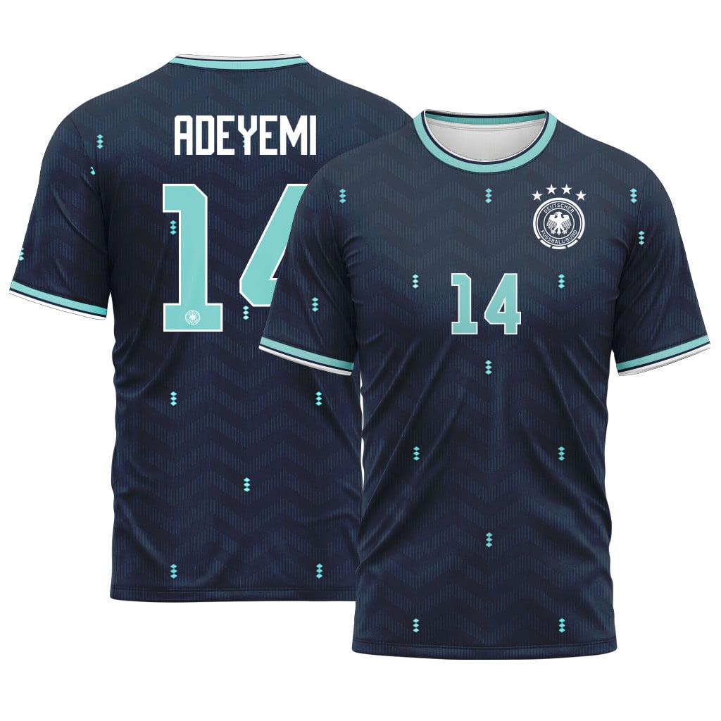 Adeyemi 14 Away AOP T-Shirt 2026 World Cup Germany Away AOP T-Shirt