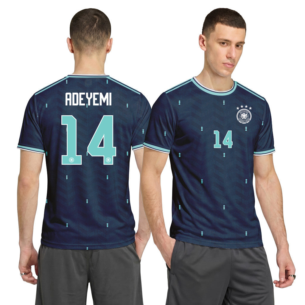 Adeyemi 14 Away AOP T-Shirt 2026 World Cup Germany Away AOP T-Shirt