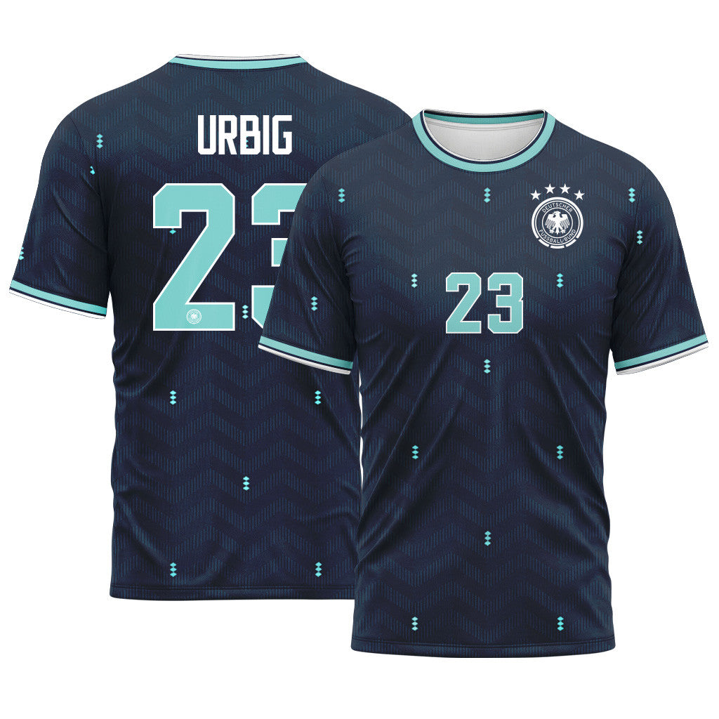Urbig 23 Away AOP T-Shirt 2026 World Cup Germany Away AOP T-Shirt