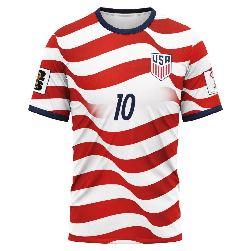USA Pulisic AOP T-Shirt World Cup 2026