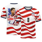 Diego Luna AOP T-Shirt 2026 USA World Cup