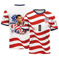 Tyler Adams 4 AOP T-Shirt 2026 USA World Cup