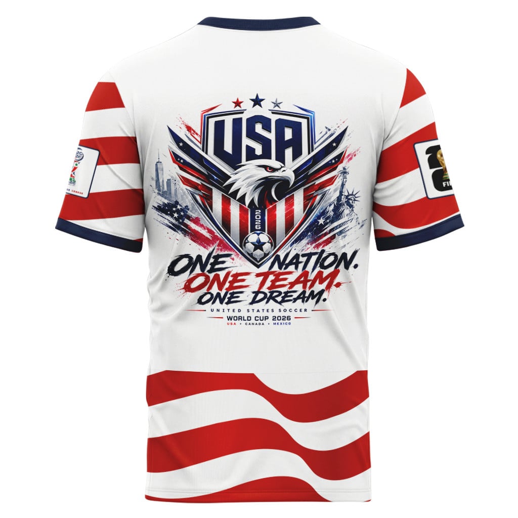 USA Football Team World Cup 2026 AOP T-Shirt