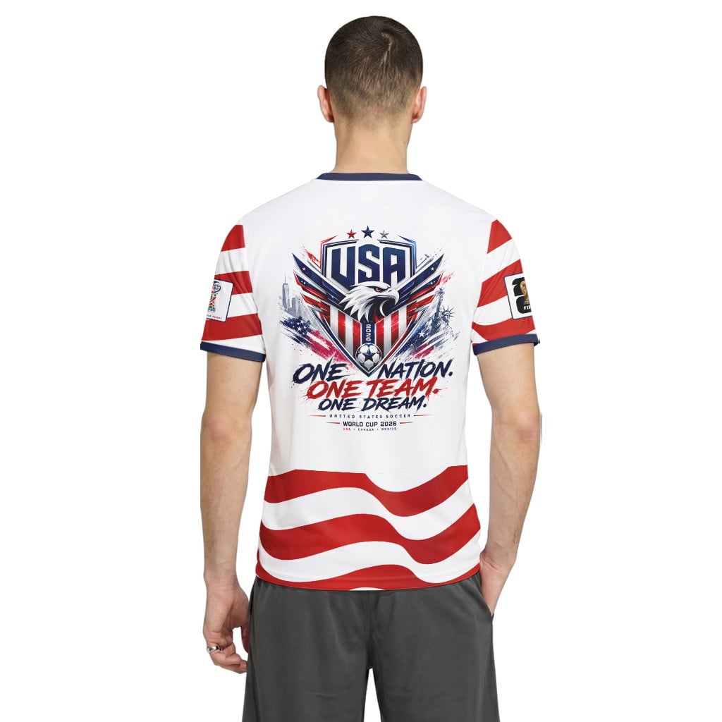 USA Football Team World Cup 2026 AOP T-Shirt
