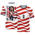 Weston McKennie 8 AOP T-Shirt 2026 USA World Cup