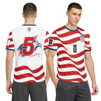 Antonee Robinson 5 USA 2026 World Cup Signature AOP T-Shirt
