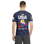 USA AOP T-Shirt Eagle Stars Away World Cup 2026