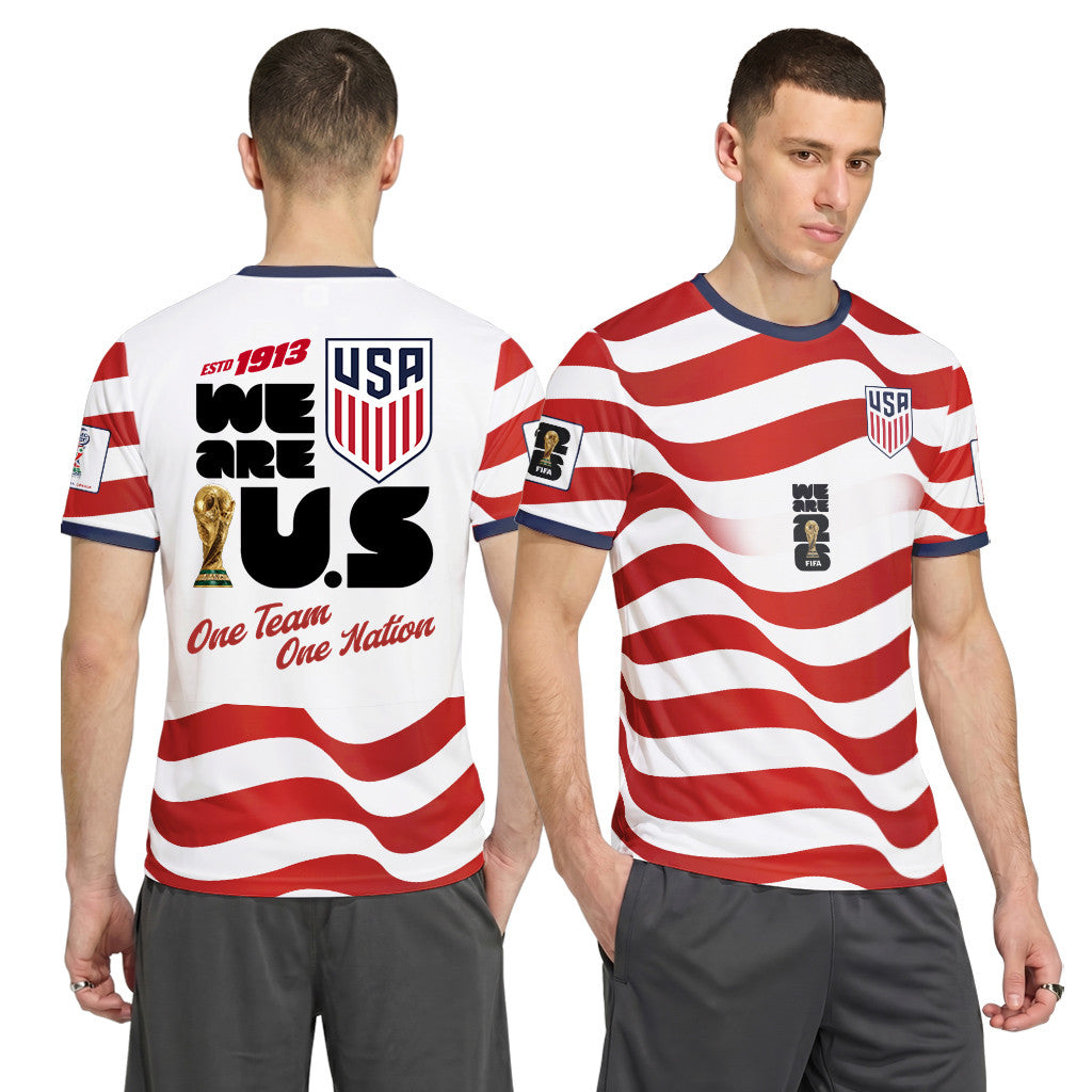 USA AOP T-Shirt United Pride Home World Cup 2026