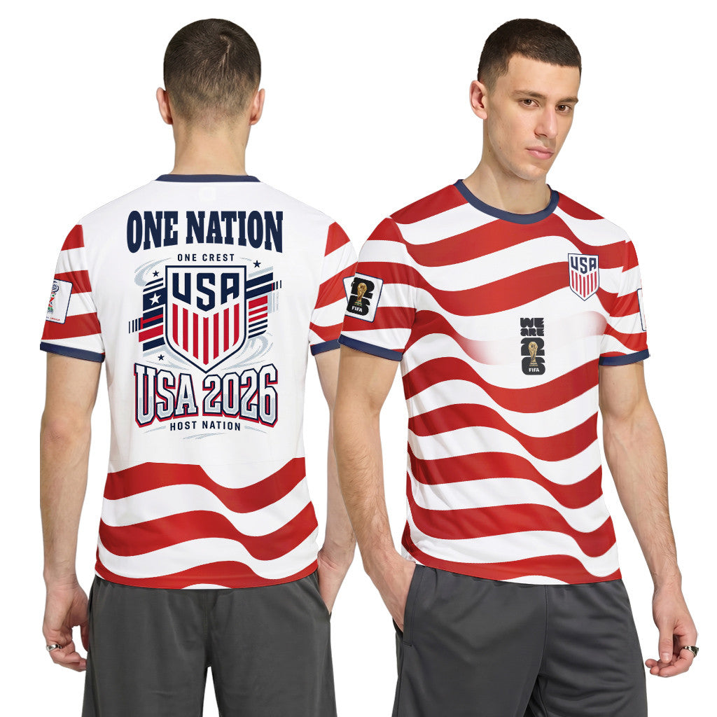 USA AOP T-Shirt Host Nation Home World Cup 2026