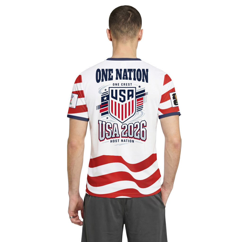 USA AOP T-Shirt Host Nation Home World Cup 2026